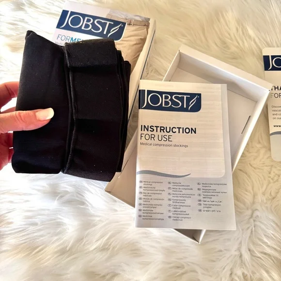 💖 Jobst For Men Thigh High CT Stockings 20-30 mmHG, NWT - Picture 7 of 15
